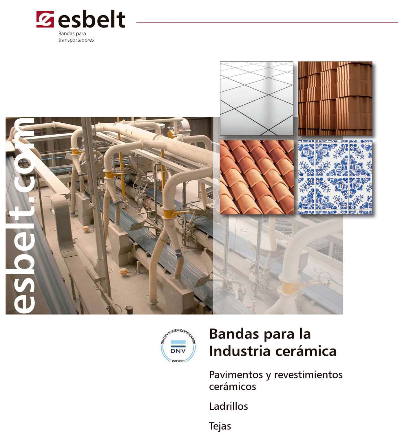BANDAS PARA LA INDUSTRIA CER MICA - DESCARGAS